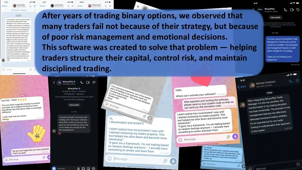 Trust Signal Binary Trade Management Software
